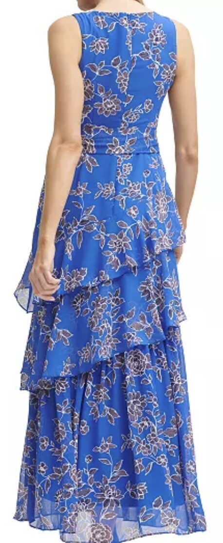 Vestidoen Capas con Estampado Floral - Jessica Howard — foto 2