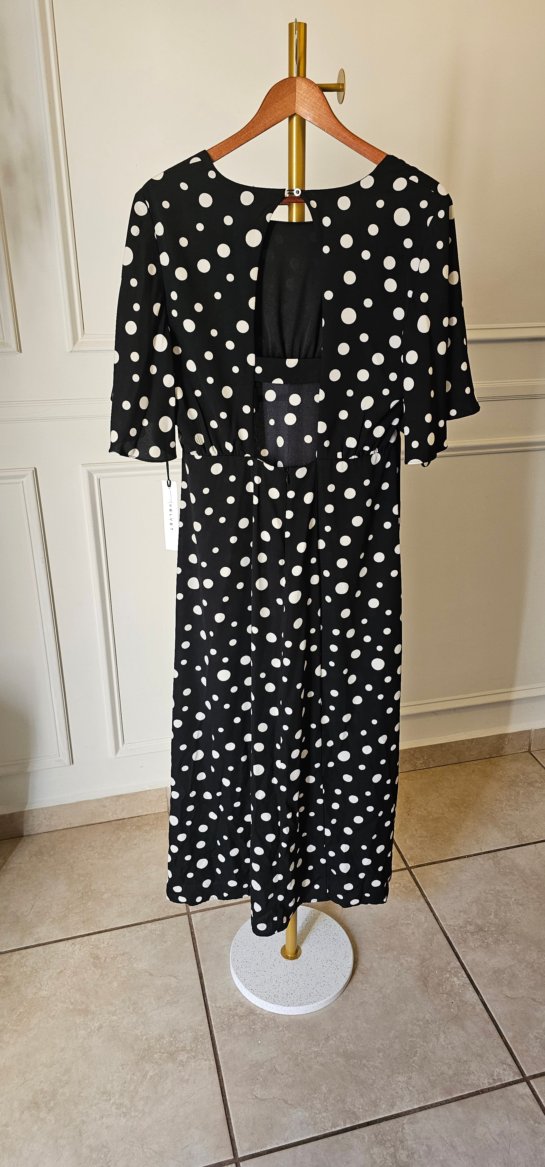 Polka Dot Print Angel Sleeve — foto 6