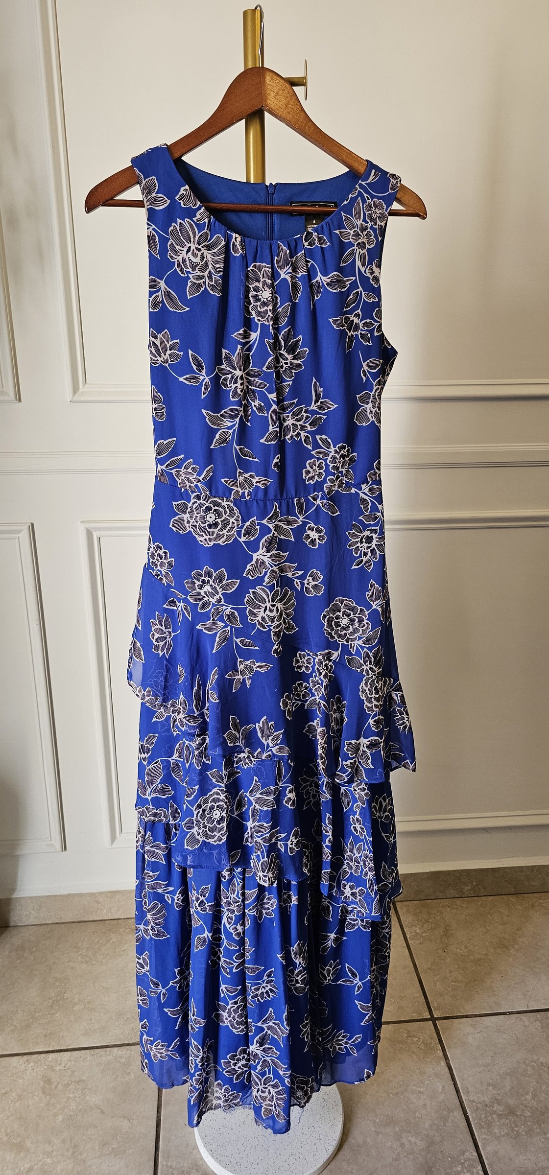 Vestidoen Capas con Estampado Floral - Jessica Howard — foto 6